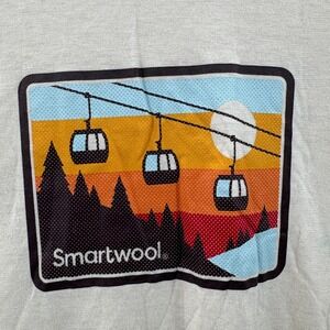 Smartwool Shirt Mens S Beige Long Sleeve Base Layer Merino Wool Cotton Outdoor